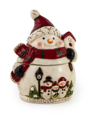 Jolly Snowman Small Jar