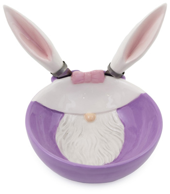 Easter Bunny Gnome Bowl & Spreader