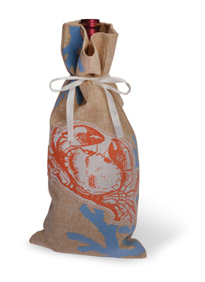 Shore Thing Crab Bottle Bag