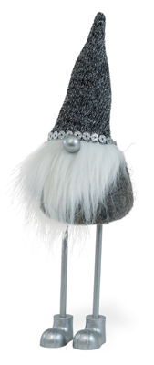 Spun Silver Gnome Legs Larson