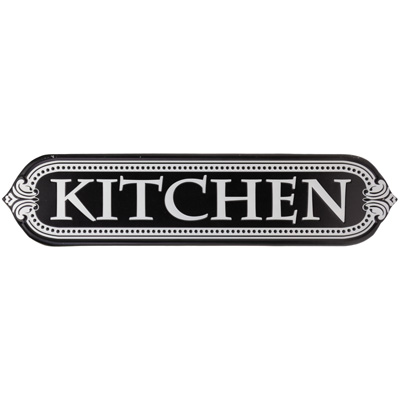 Metal Kitchen Sign
