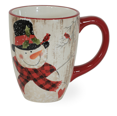 Country Snowman Mug