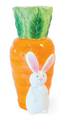 Bunny & Carrot Vase
