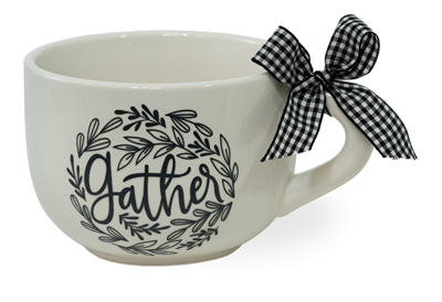 Gather Check Soup Mug