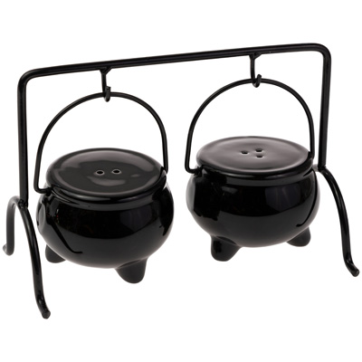 Cauldron Salt & Pepper Set