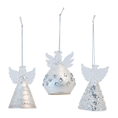 Angels on High Ornament Set