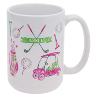 Girly Golf Mug