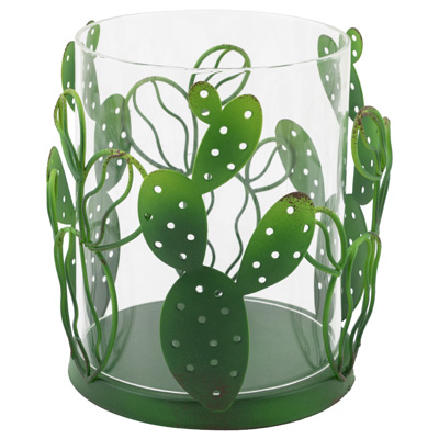 Small Cactus Candle Holder