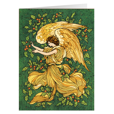Tait-Henson Angel Evergreens Boxed Holiday Cards