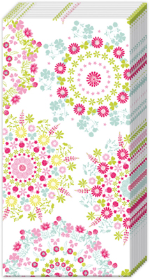 Lilly Pocket Tissue whitepink