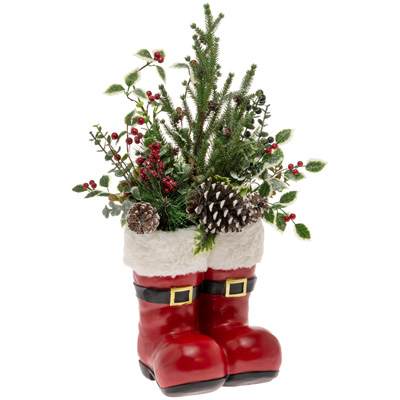 Santa Boots Bouquet