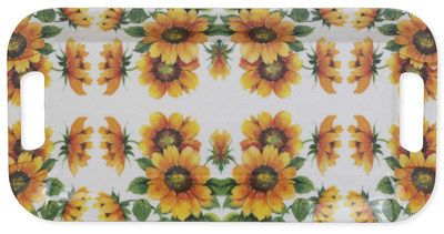 Melamine TrayColourful Sunflowers