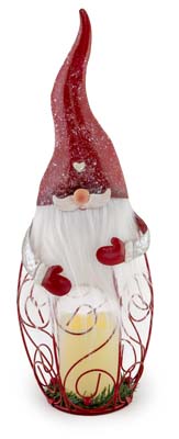 Jolly Gnome LED Candle