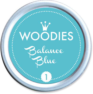 Woodies Ink Pad 1 Balance blue