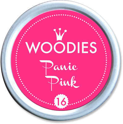 Woodies Ink Pad 16 Panic Pink (neon)