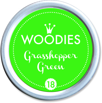 Woodies Ink Pad 18 Grasshopper Green (neon)
