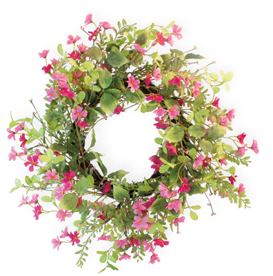 Pink Harmony Wreath