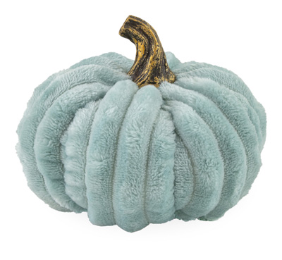 Small Plush Aqua Pumpkin