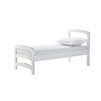 Toddler White Wooden Bed