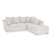 White Sectional