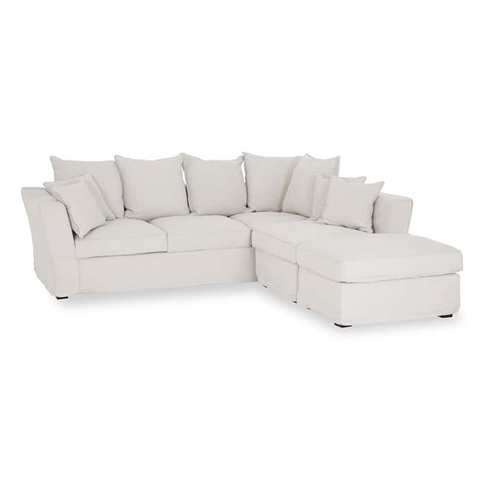 White Sectional