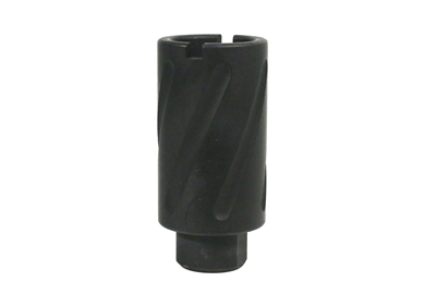 ALPHA 1/2 x 28 Flash Can Muzzle Device