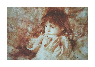 Molly Lithograph By Richard Schmid