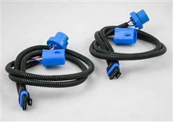 This is a new OEM Meyer Headlight Adapter Harness Kit 07106. This Adapter Harness is used with the Nite Saber Lights for a GMC, Ford, Dodge and Toyota. This Adapter Harness is used with Headlight Bulbs No. HB1 and H9004.