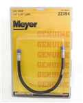 This is a new Meyer OEM Snow Plow Hydraulic Hose 22394C.