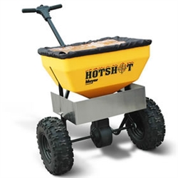The Meyer Hotshot 70RD Walk-Behind Salt Spreader part #38170 is perfect for salt control in the winter and ground maintenance during the spring, summer and fall. The spreader is built to handle extreme conditions for year-round use.