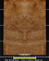 Redwood .7mm Guitar Swirly Burl wood veneer