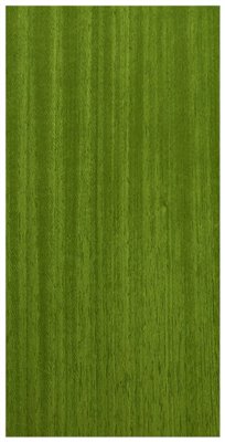 Dyed Bright Green Koto QC .5mm wood veneer