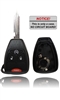 New Key Fob Remote Shell Case For a 2009 Dodge Caliber w/ Remote Start