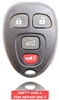 NEW 2008 Buick Enclave Keyless Entry Key Fob Remote CASE ONLY REPAIR KIT