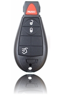 New Key Fob Remote For a 2008 Jeep Commander w/ 4 Buttons & Programming