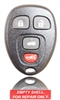 NEW 2008 Buick Lucerne Keyless Entry Key Fob Remote CASE ONLY REPAIR KIT