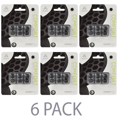(6-pack) Comply Comfort Premium Memory Foam Ear Tips For Jaybirdearbuds (large Size&#44; 3 Pairs)