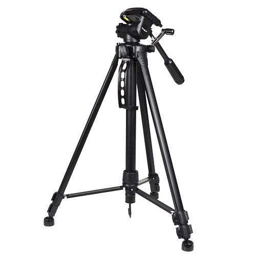 58"" Targus Tgt-bk58t Camera & Camcorder Tripod W/3-way Fluid Panhead & Dual Bubble Level Indicator