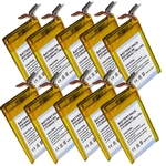 10 Pack of Batteries for Apple iPod Nano 2nd Gen