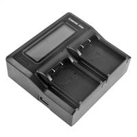 Dual Battery Charger for Fuji Fujifilm NP-T125