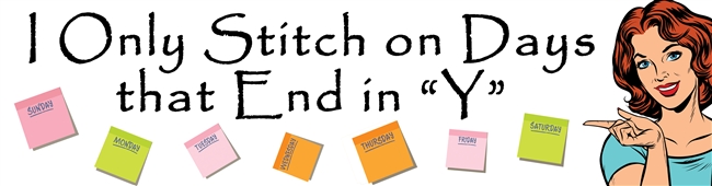 Bumper Sticker - I Only Stitch on Days That End in "Y"