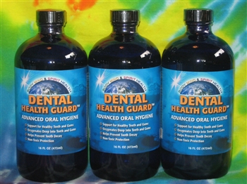 Dental Health Guard -16 oz Liquid - Dentist Recommended - 3 Pack