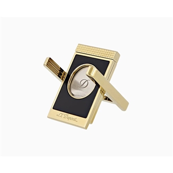 S.T. Dupont Cigar Cutter Stand Black & Gold - 003393