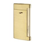 S.T. Dupont Lighter - Slim 7 Golden Brushed - 027711