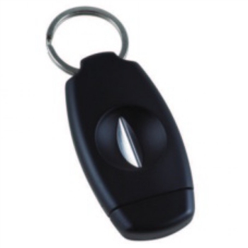 Xikar VX V-Cut Key Chain Cigar Cutter Black - 156BK