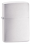 Zippo Lighter - Armor Brushed Chrome - 162