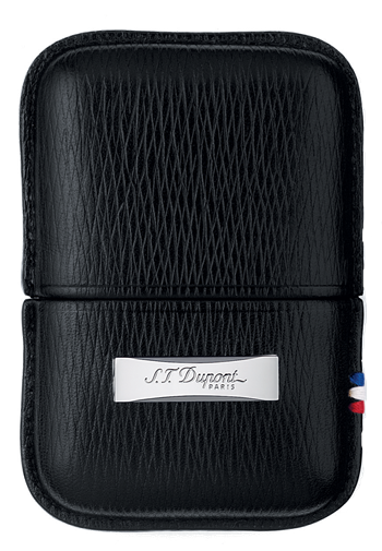 S.T. Dupont Lighter Case - Contraste Leather Black - 180324