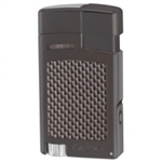 Xikar Lighter - Forte Jet Flame Black Carbon Fiber - 523BKCF