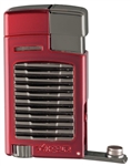 Xikar Lighter Forte Jet Flame Red w/ G2 Trim - 523RD