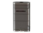 Xikar Lighter - Allume Stealth Gunmetal Single Jet Flame - 531G2